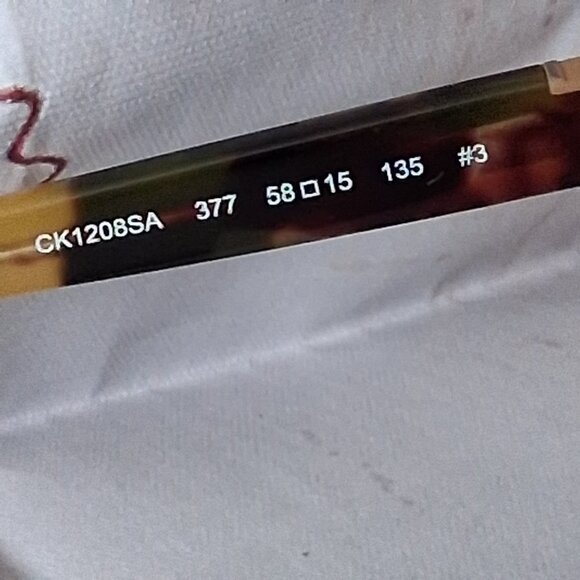Calvin Klein tortoise shell animal metal sunglasses NEW IN CASE main image 10